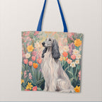 TOTE Afghan Hound Fabric Bag Panel TP-721