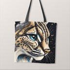 TOTE Golden Lynx Fabric Bag Panel TP-734