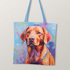 TOTE Fox Red Lab TP-74 Fabric Bag Panel