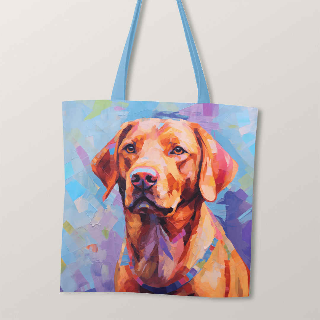 TOTE Fox Red Lab TP-74 Fabric Bag Panel