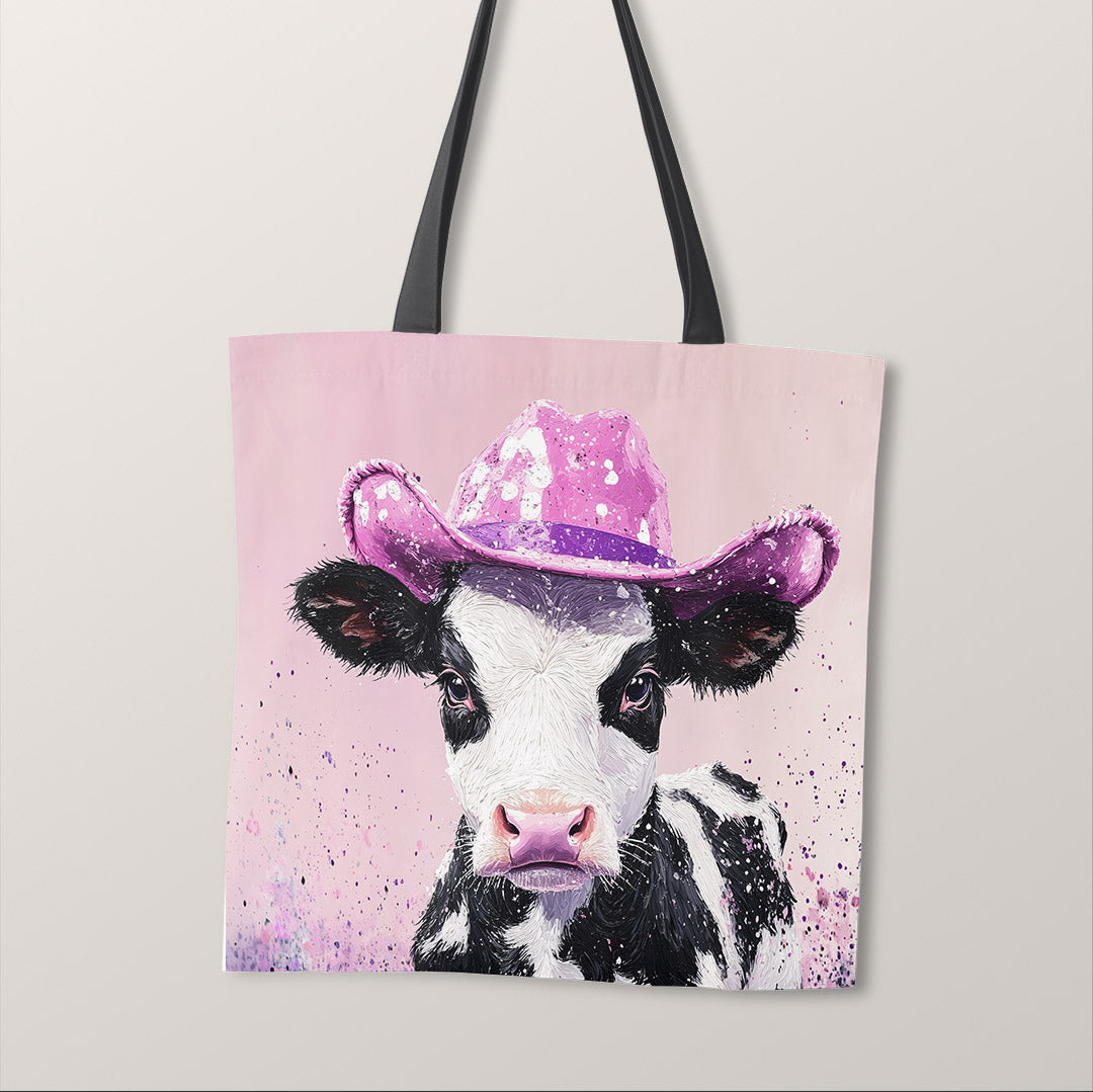 TOTE Party Cow Fabric Bag Panel TP-744