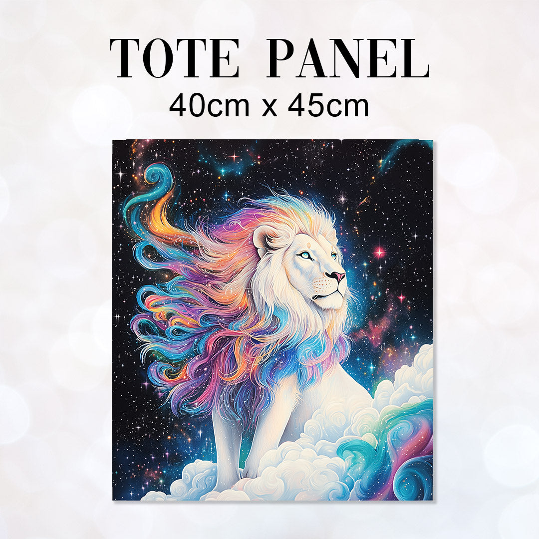 TOTE Galaxy Lion Fabric Bag Panel TP-749