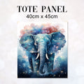 TOTE Elephant Cloud Fabric Bag Panel TP-750