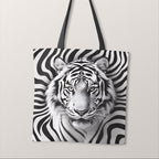 TOTE Mono Tiger Fabric Bag Panel TP-753
