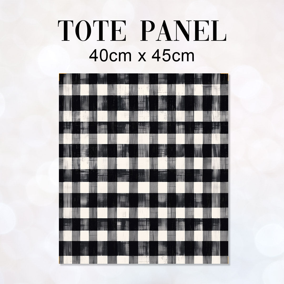 TOTE CO-ORD Sunflower Highland Cow Fabric Bag Panel TP-755