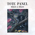 TOTE Cheshire Cat Fabric Bag Panel TP-760
