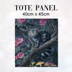 TOTE Cheshire Cat Fabric Bag Panel TP-760