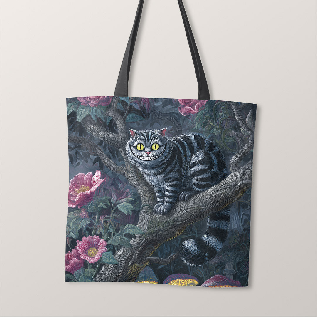 TOTE Cheshire Cat Fabric Bag Panel TP-760