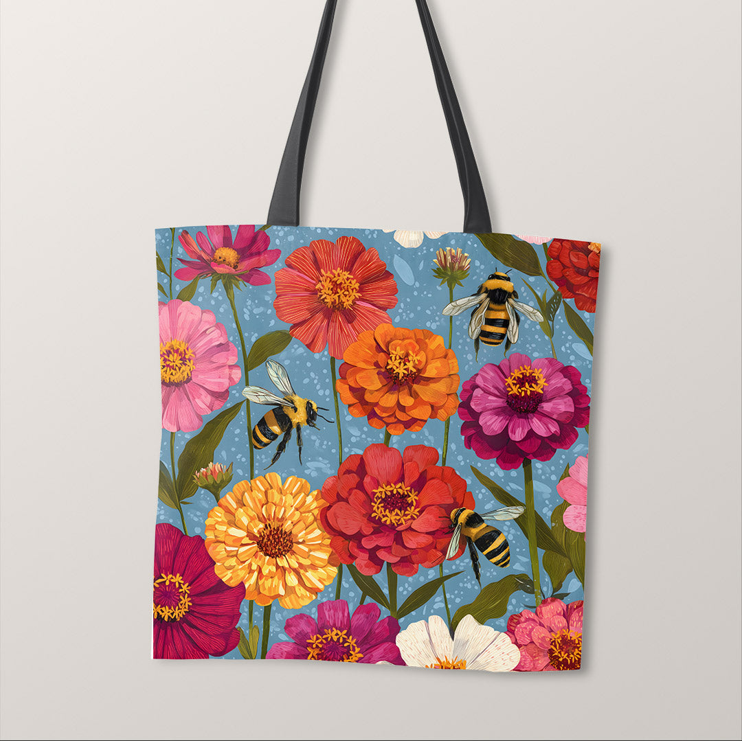 TOTE Summer Bees Fabric Bag Panel TP-763