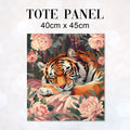 TOTE Sleeping Tiger 3 Fabric Bag Panel TP-769
