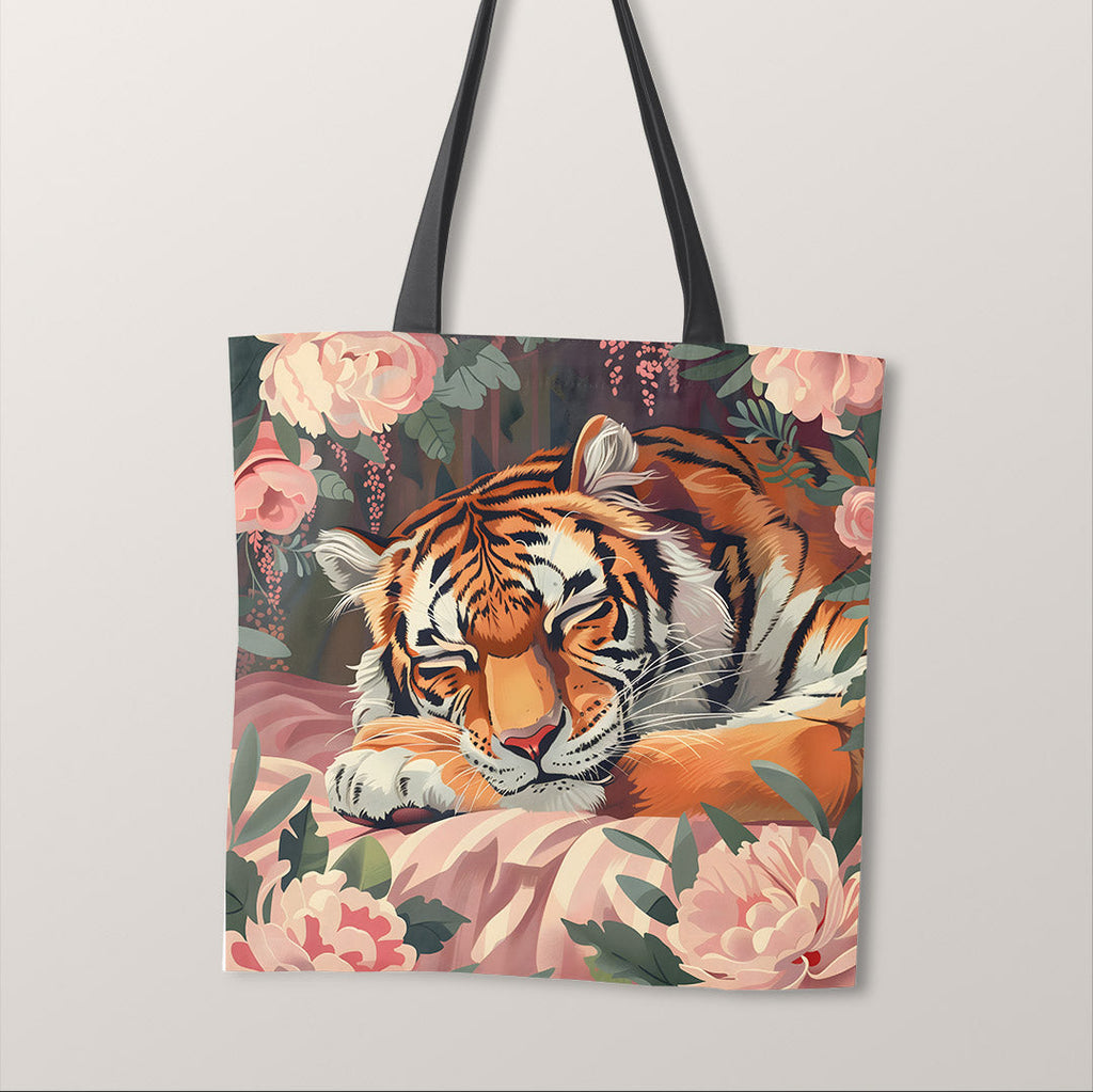 TOTE Sleeping Tiger 3 Fabric Bag Panel TP-769