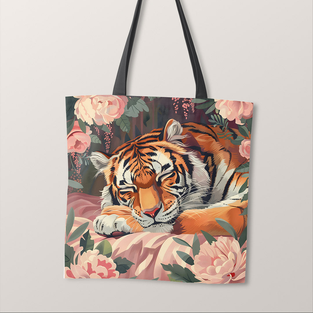 TOTE Sleeping Tiger 3 Fabric Bag Panel TP-769