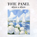 TOTE Sailing Boats Fabric Bag Panel TP-788