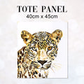 TOTE Gold Leopard 2 Fabric Bag Panel TP-790