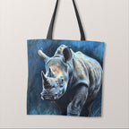 TOTE Rhino Blue Fabric Bag Panel TP-792