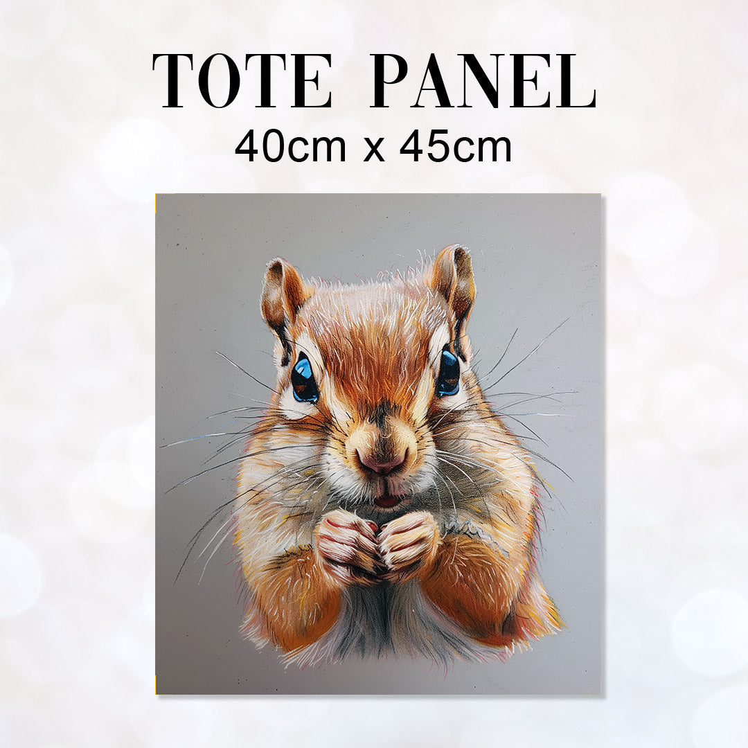 TOTE Chipmunk Fabric Bag Panel TP-798