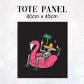 TOTE Skeleton Holiday TP-8 Fabric Bag Panel