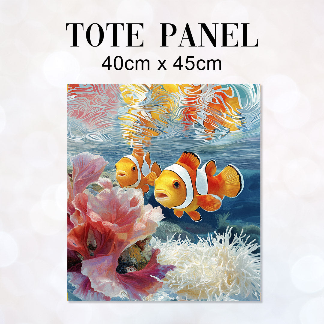 TOTE Clownfish Fabric Bag Panel TP-807