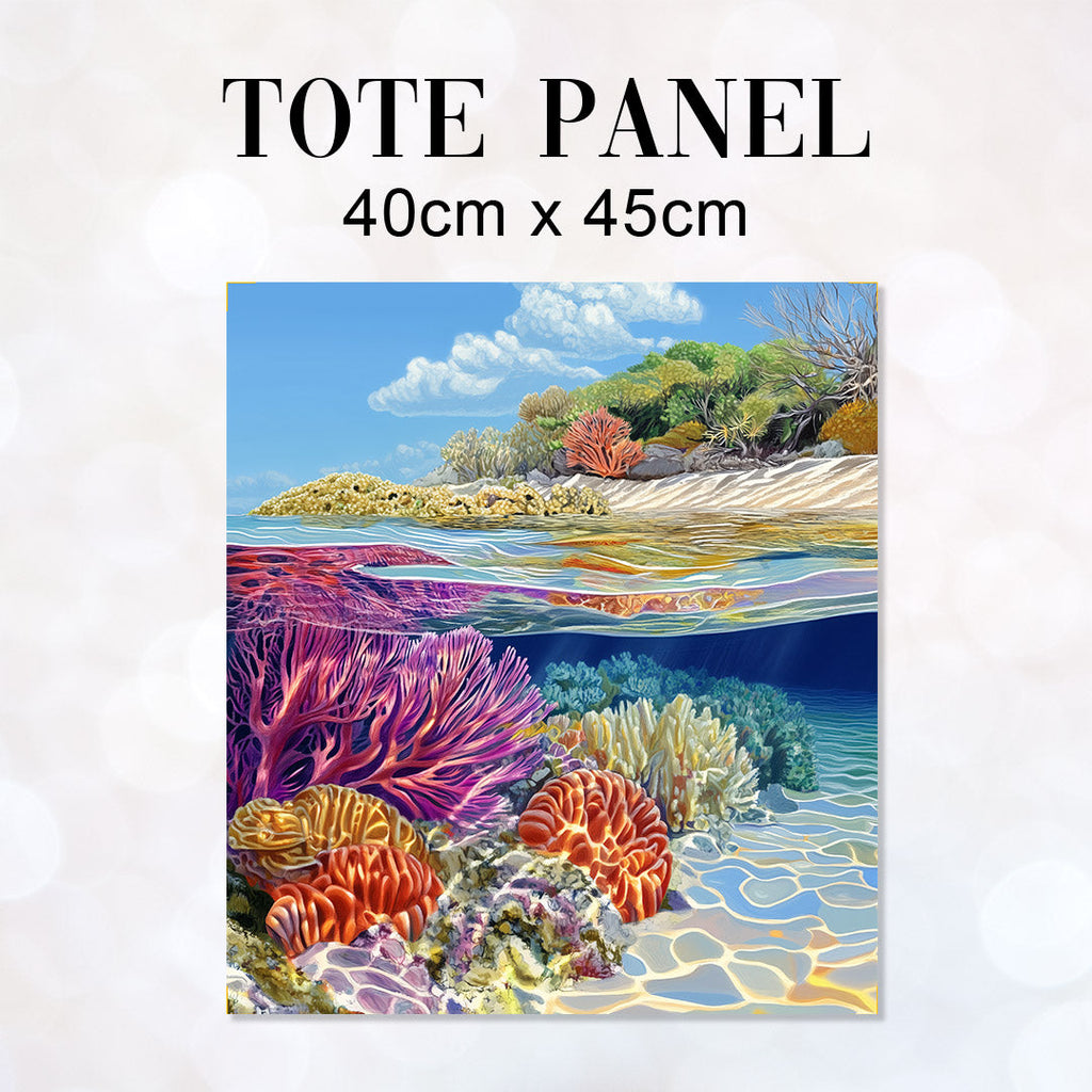 TOTE Colourful Reef Fabric Bag Panel TP-808