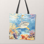 TOTE Shark Fabric Bag Panel TP-810