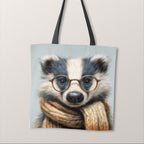 TOTE Panel Badger with a Woolly Scarf TP-871