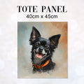 TOTE Panel Black Chihuahua TP-872