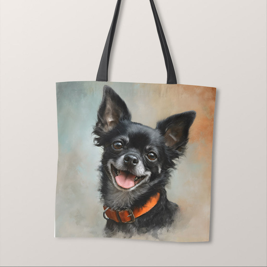 TOTE Panel Black Chihuahua TP-872