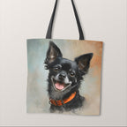 TOTE Panel Black Chihuahua TP-872