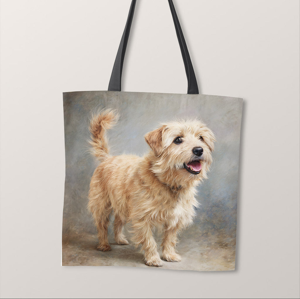TOTE Panel Cream Norfolk Terrier TP-875
