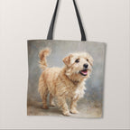 TOTE Panel Cream Norfolk Terrier TP-875