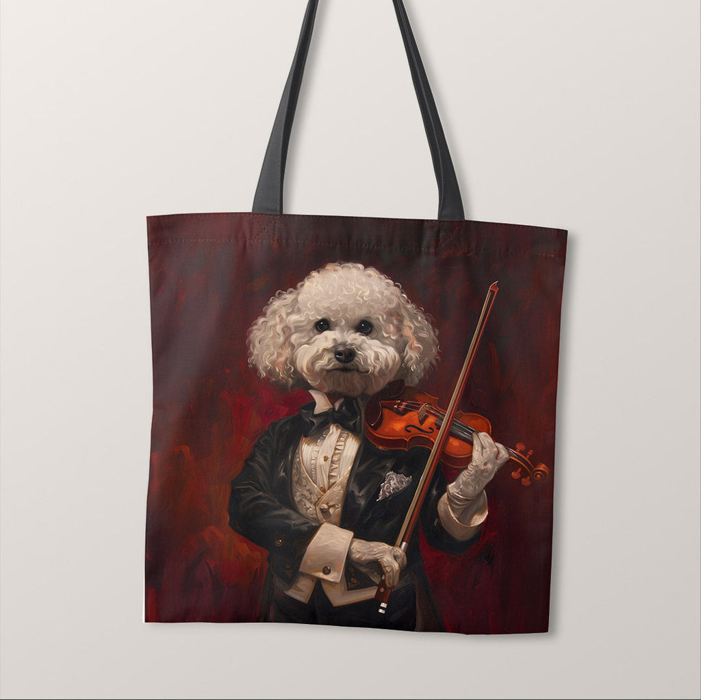 TOTE Panel Poodle Violinist TP-897