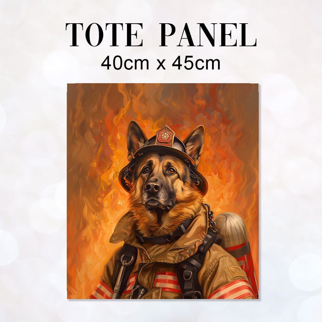 TOTE Panel German Shephard Firefighter TP-920