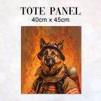 TOTE Panel German Shephard Firefighter TP-920