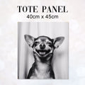 TOTE Panel Laughing Chihuahua TP-922