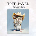 TOTE Panel Mouse in a Cowboy Hat TP-924