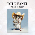 TOTE Panel Mouse in a Cowboy Hat TP-924