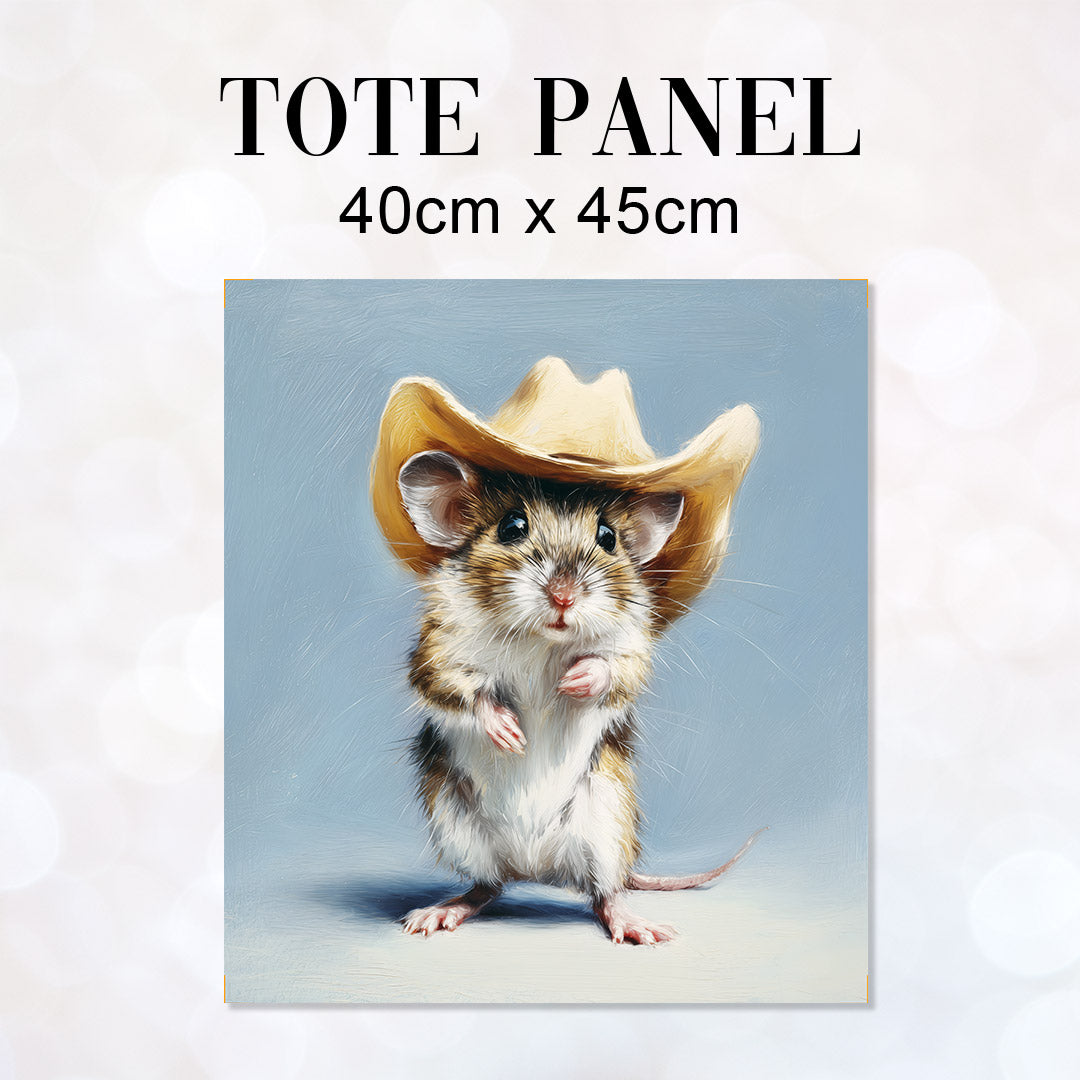 TOTE Panel Mouse in a Cowboy Hat TP-924