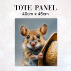 TOTE Panel Mouse and a Straw Hat TP-926