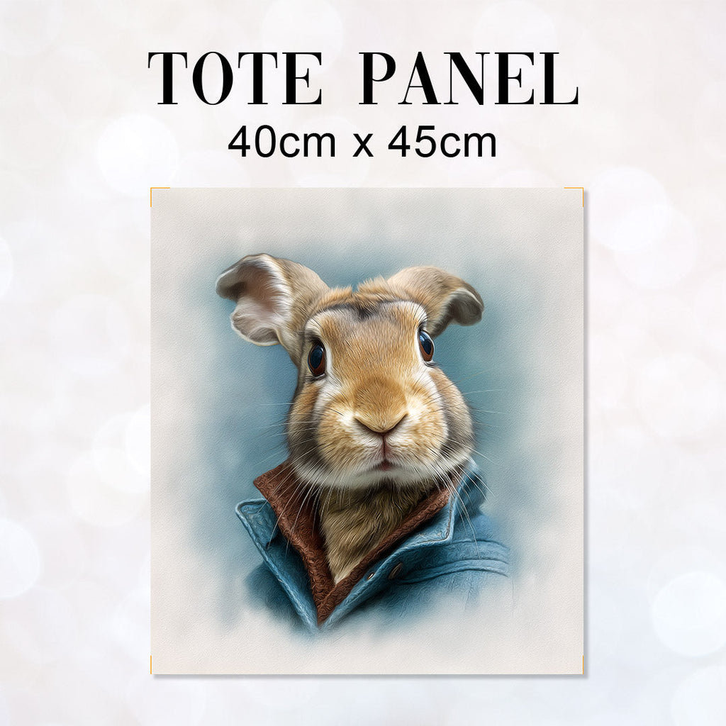 TOTE Panel Rabbit in a Coat TP-927