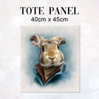 TOTE Panel Rabbit in a Coat TP-927