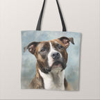 TOTE Panel Staffordshire Bull Terrier Portrait TP-910