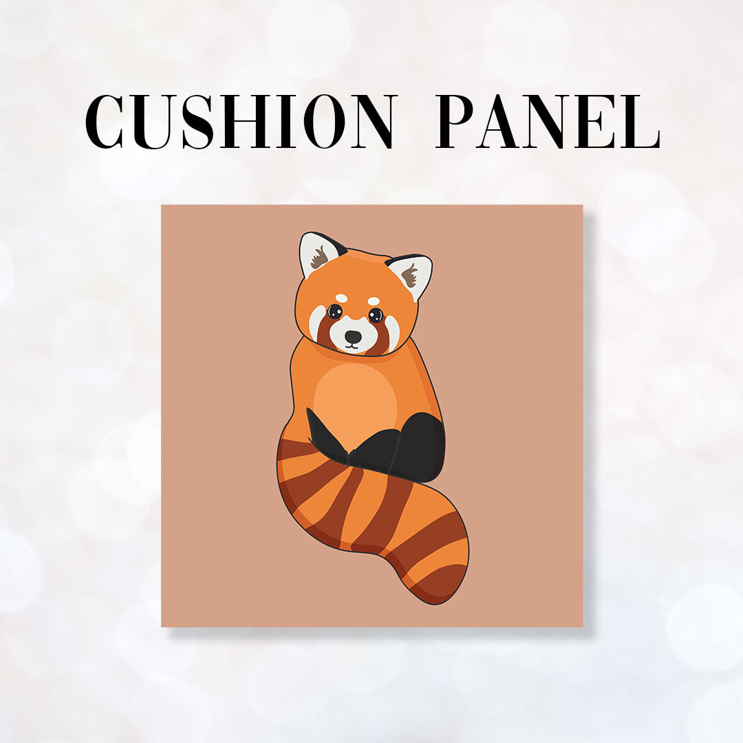 CUSHION Fabric Panel Red Panda CP-9