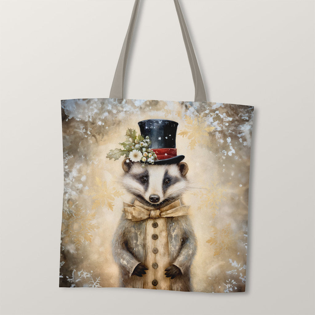 TOTE Badger Top Hat TP-91 Fabric Bag Panel