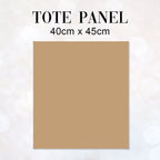 TOTE CO-ORD Badger Top Hat TP-91 Fabric Bag Panel