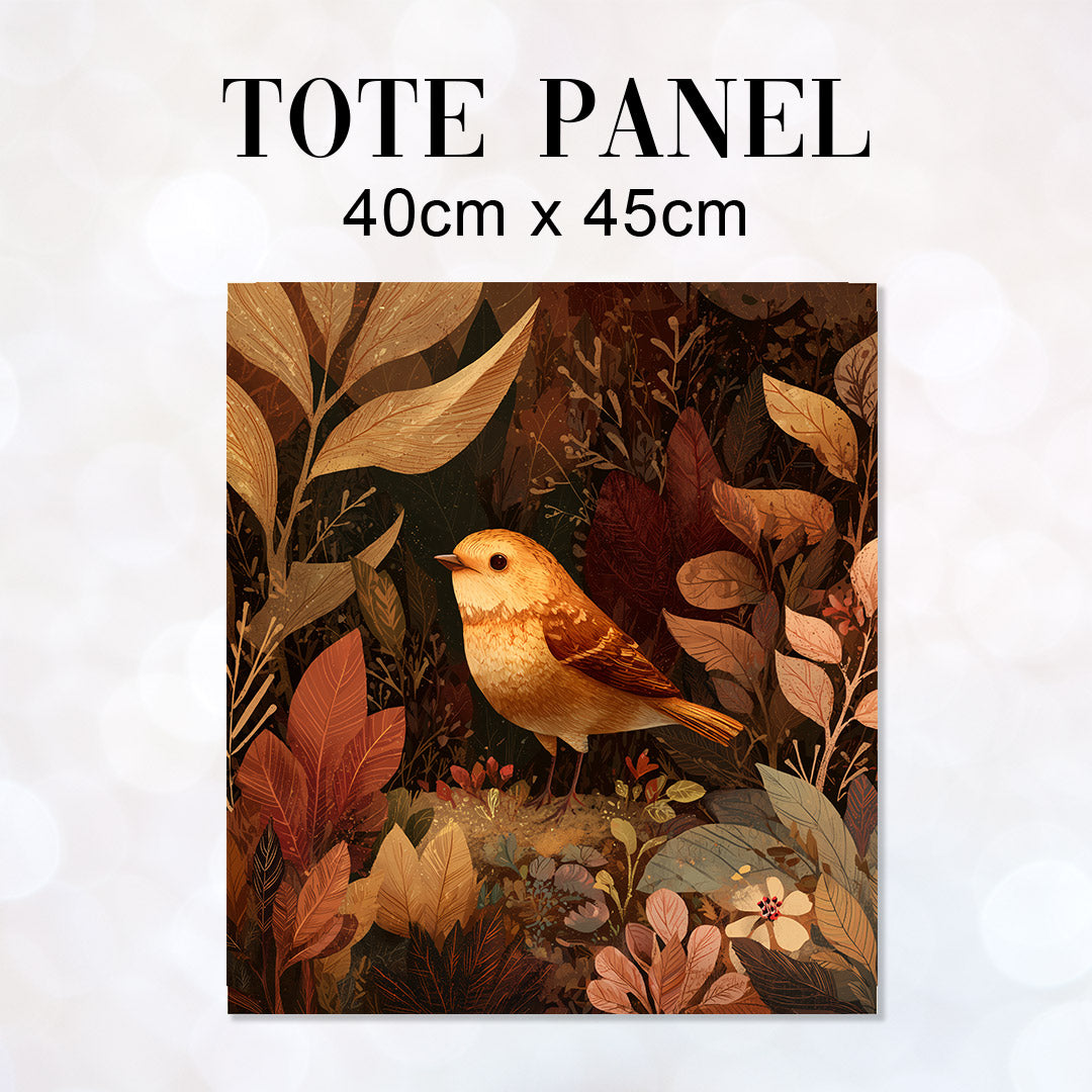 TOTE Panel Autumn Bird TP-946
