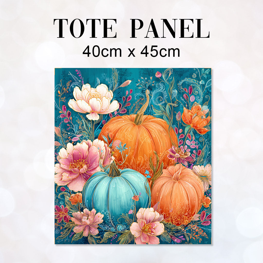 TOTE Panel Bright Pumpkins TP-947