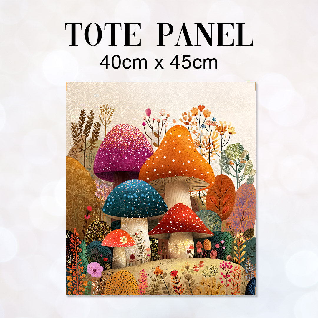 TOTE Panel Funky Mushrooms 2 TP-949