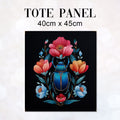 TOTE Panel Floral Beetle TP-935
