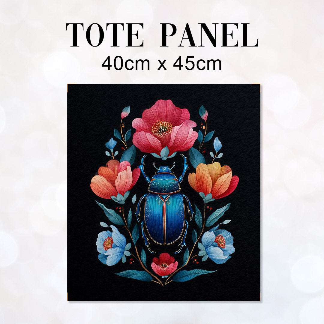 TOTE Panel Floral Beetle TP-935