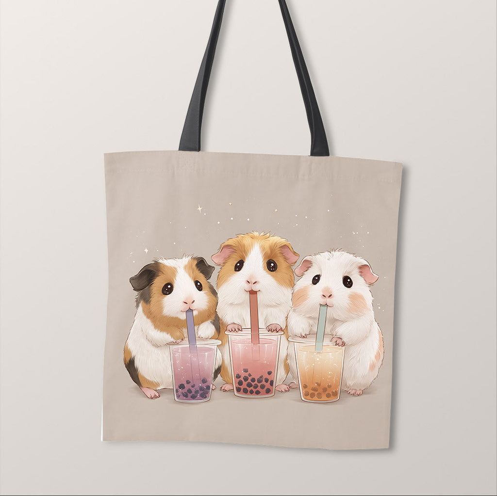 TOTE Panel Boba Tea Guinea Pigs TP-1004